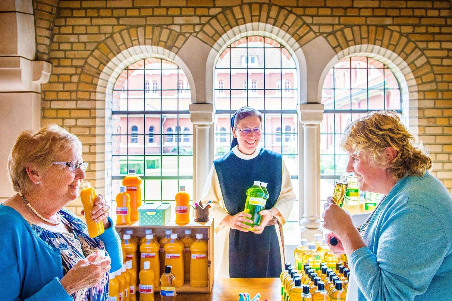 Zomerwinkel van de trappistinnen in Brecht